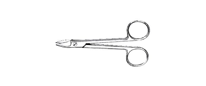 Collar and Crown Style Wire Scissors