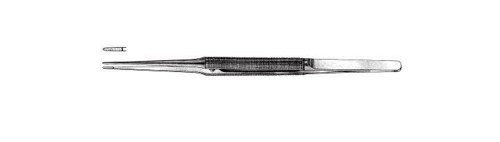 Diamond-Coated Micro Suture Forceps