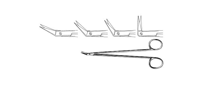 Diethrich-Potts Peripheral Vascular Scissors