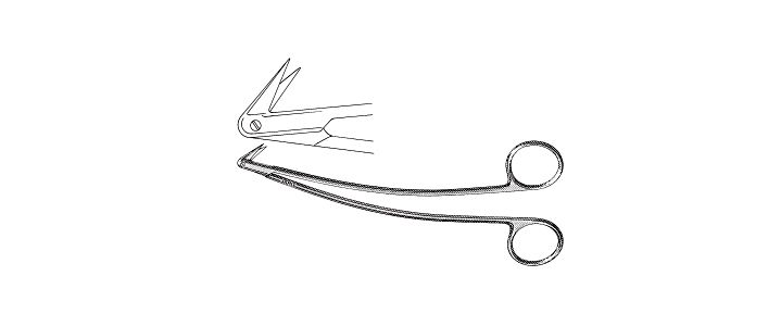 Favaloro Coronary Artery Scissors