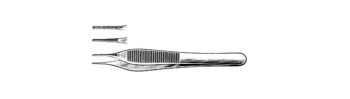 Adson Dressing Forceps, Serrated