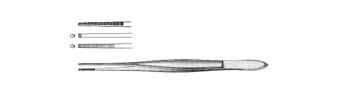Cushing Dressing and Tissue Forceps