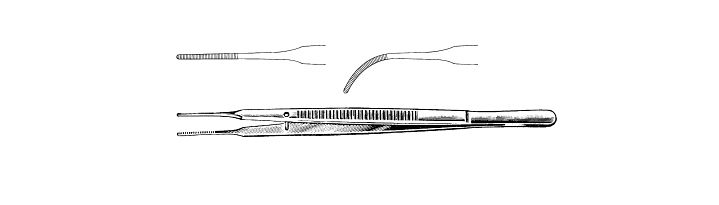 Gerald Dressing Forceps
