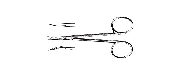 Stitch Scissors, Semi-Sharp Tips