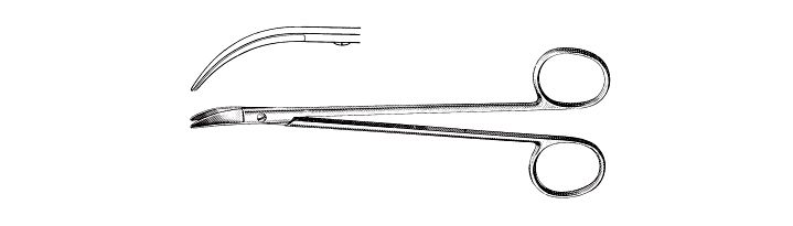 Lower Lateral Scissors, Full Curve
