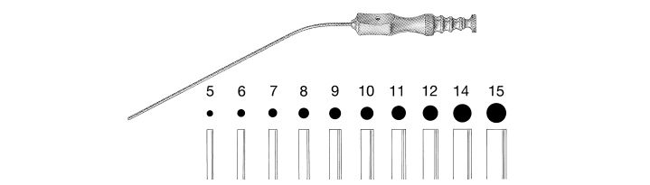 Frazier Suction Tube