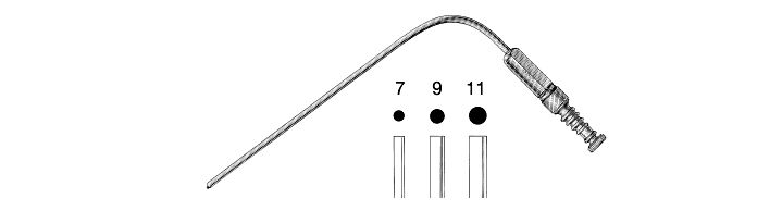Frazier Suction Tube