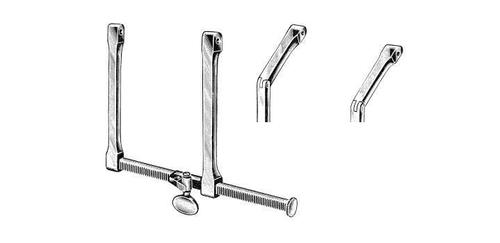 Haverfield-Scoville Hemilaminectomy Retractor FrameRetractor Frame