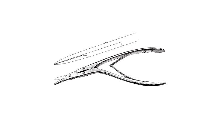 Caplan Nasal Bone Scissors, Double Action
