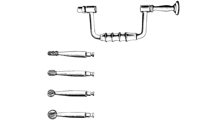 Hudson Cranial Drill Set
