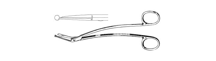Frazier (Schmeden) Dura Scissors