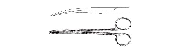 Goldman Nasal Scissors, Curved