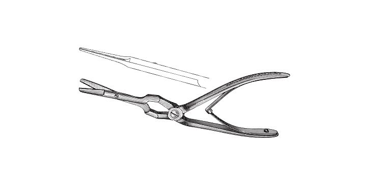 Becker Septum Scissors, Angled