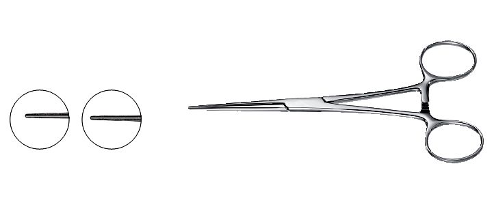 Bainbridge Clamp, Longitudinal Serrations