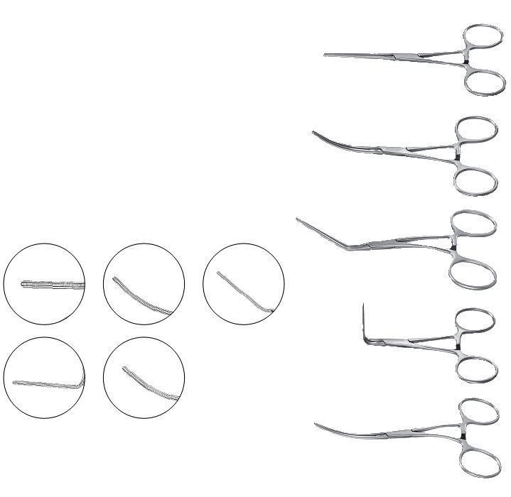 DeBakey Bulldog Clamp, Ring Handle