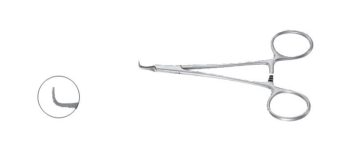 Ochsner Forceps, Very Fine Serrated Jaws