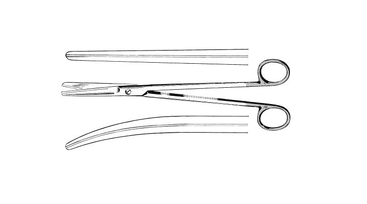 Mayo-Harrington Scissors, Tungsten Carbide