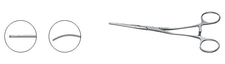 DeBakey Coarctation Clamp, Delicate