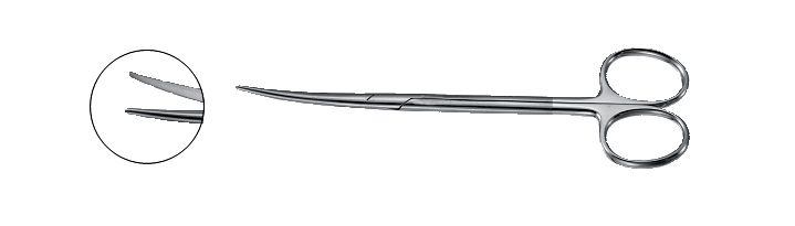 Metzenbaum-Lahey Scissors, Tungsten Carbide