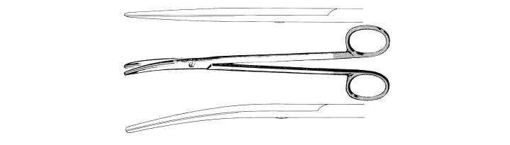 Metzenbaum Scissors, Tungsten Carbide