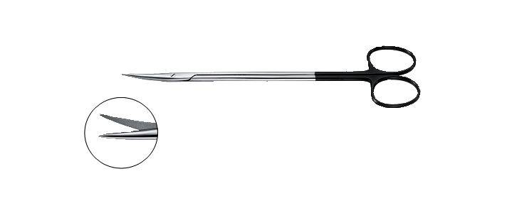 Endarterectomy Vascular Scissors, Super-Cut