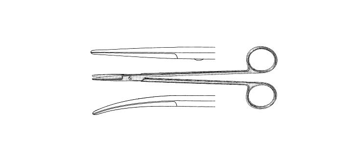 Church Vascular Scissors