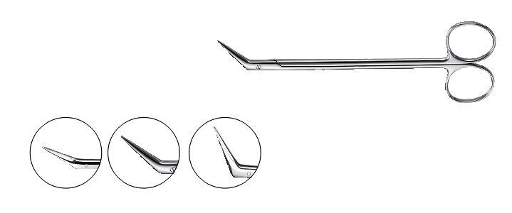 DeBakey-Potts Vascular Scissors, 23mm Blades