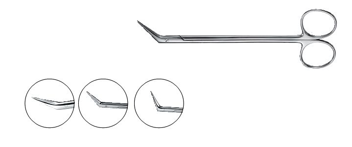 DeBakey Vascular Scissors, 23mm Blades