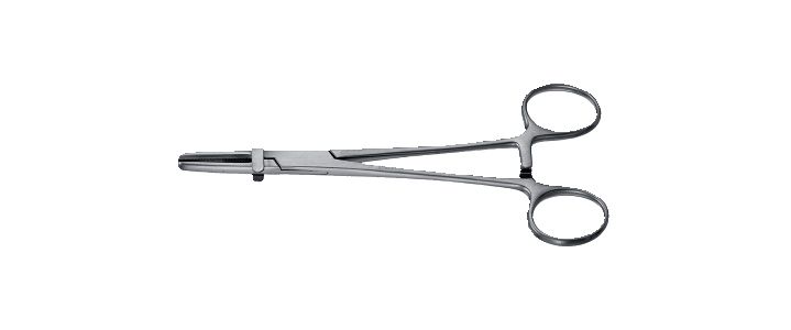 Tube Occluding Forceps, with U-Shaped Guard