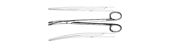 Metzenbaum Scissors, Tungsten Carbide