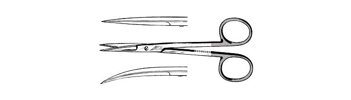 Iris Scissors, Tungsten Carbide