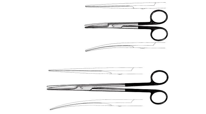 Mayo Scissors, Super-Cut