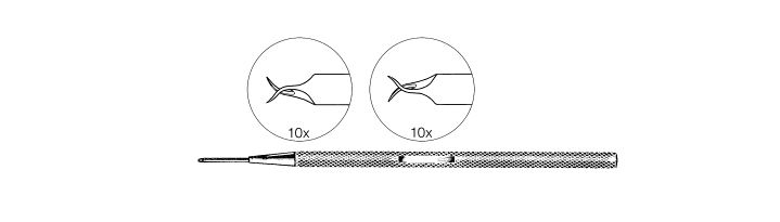 Scleral Twist Fixation Hook
