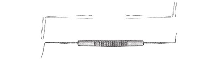 Castroviejo Cyclodialysis Spatula