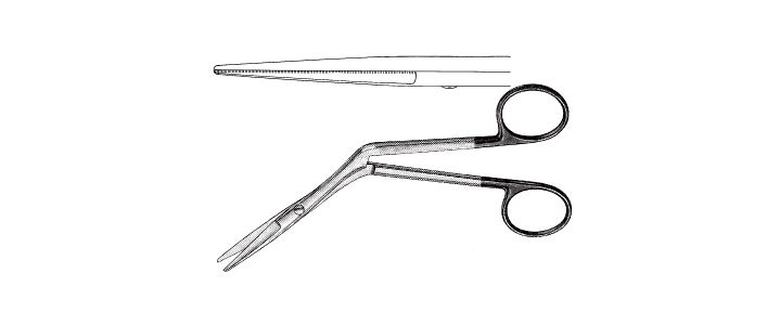 Knight Nasal Scissors, Super-Cut