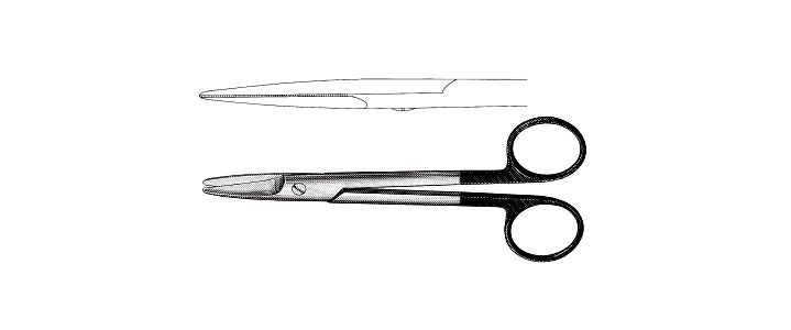 Castanares Face Lift Scissors, Super-Cut
