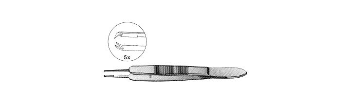 Castroviejo Corneo-Scleral Suture Forceps