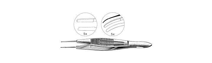 Harms Suture Tying Forceps