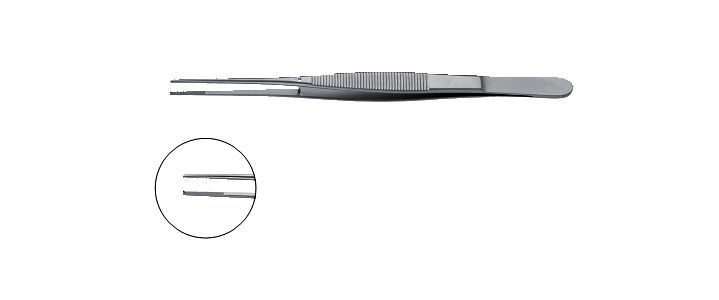 Potts-Smith Tissue Forceps, 1 x 2 teeth