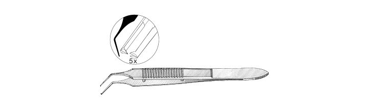 Kelman-McPherson Micro Corneal Forceps