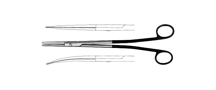 Gorney Platysma Scissors, Super-Cut