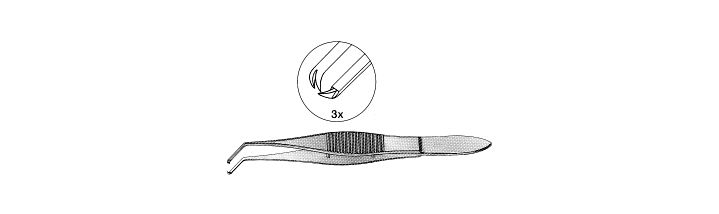Troutman Superior Rectus Forceps