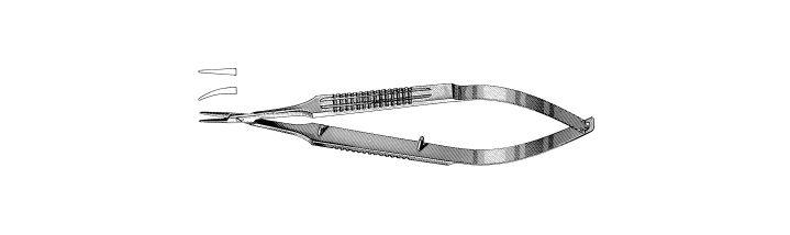 Castroviejo Needle Holder, Wide Serrated Handles
