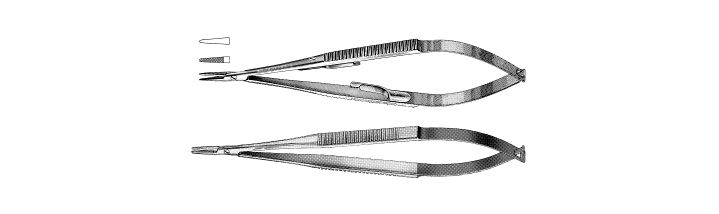 Castroviejo Needle Holder, Tungsten Carbide