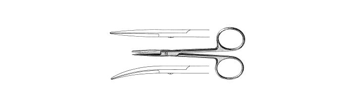 Knapp Iris Scissors, Sharp-Blunt