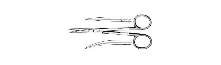 Iris Scissors, Tungsten Carbide