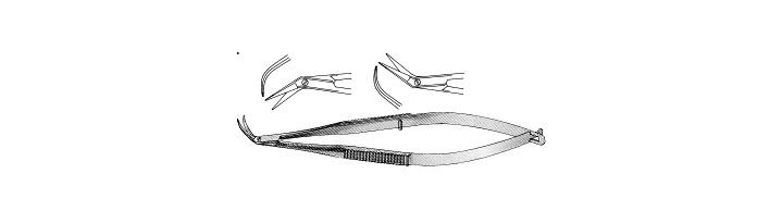 Katzin Corneal Transplant Scissors