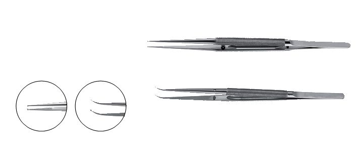Micro Ring Forceps, Diamond-Coated