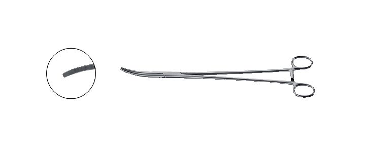 Carmalt Forceps, Cross-Serrated Tips