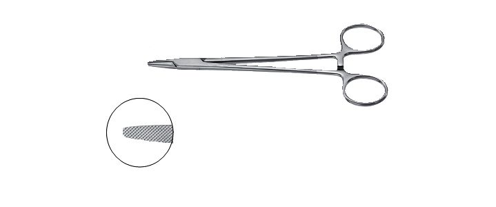 Mayo-Hegar Needle Holder, Tungsten Carbide